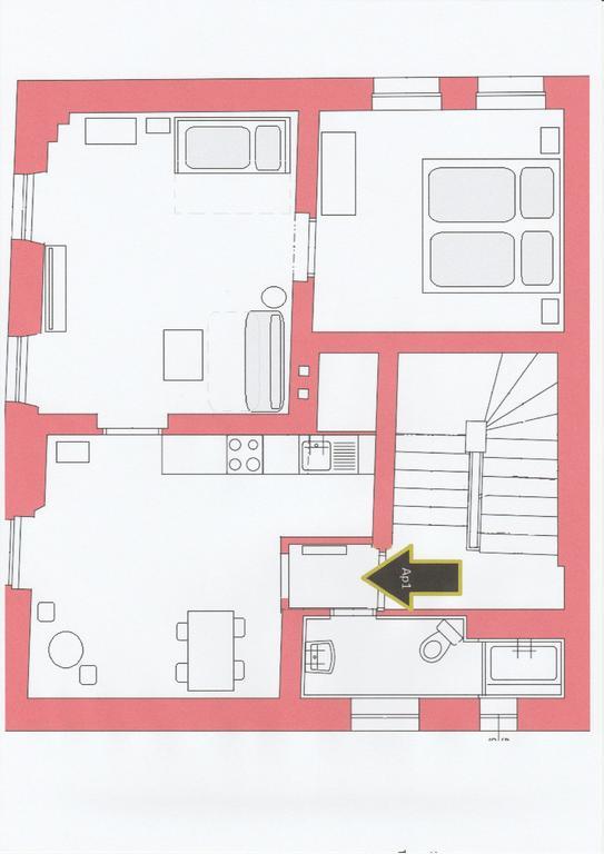 Apartment Jakubske Namesti เชสกา คาเมนิเซอ ภายนอก รูปภาพ